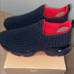 Christian Louboutin Spike Sock Donna Neoprene